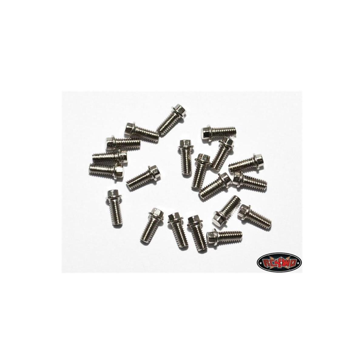 RC4WD RC4ZS0663  Miniature Scale Hex Bolts (M2.5 x 6mm)...