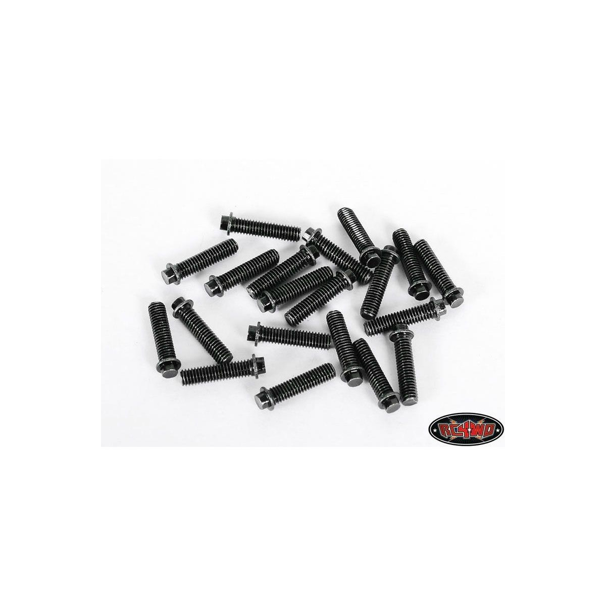 RC4WD RC4ZS0690  Miniature Scale Hex Bolts (M3x12mm) (Black)