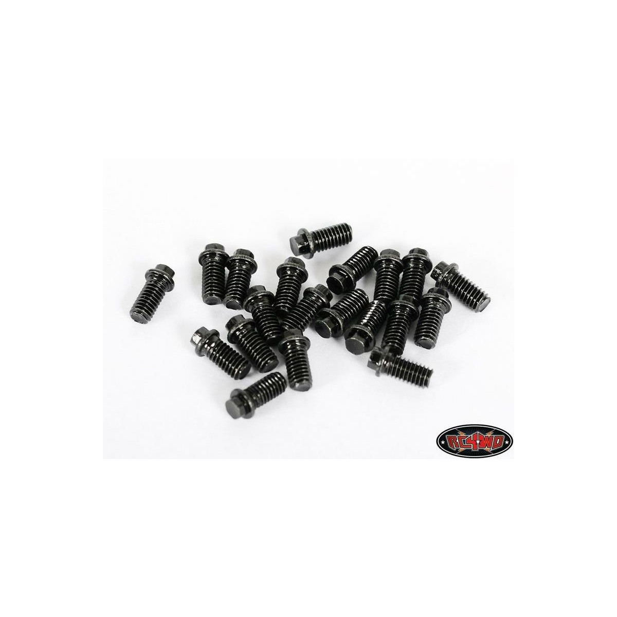 RC4WD RC4ZS0696  Miniature Scale Hex Bolts (M3x6mm) (Black)