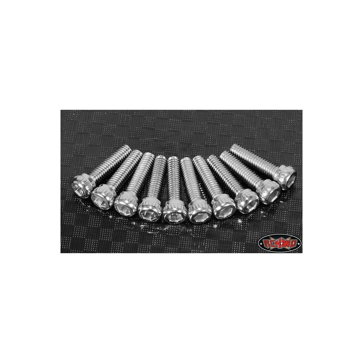 RC4WD RC4ZS0736 Socket Head Cap Screws M2.5 X 10mm (10)