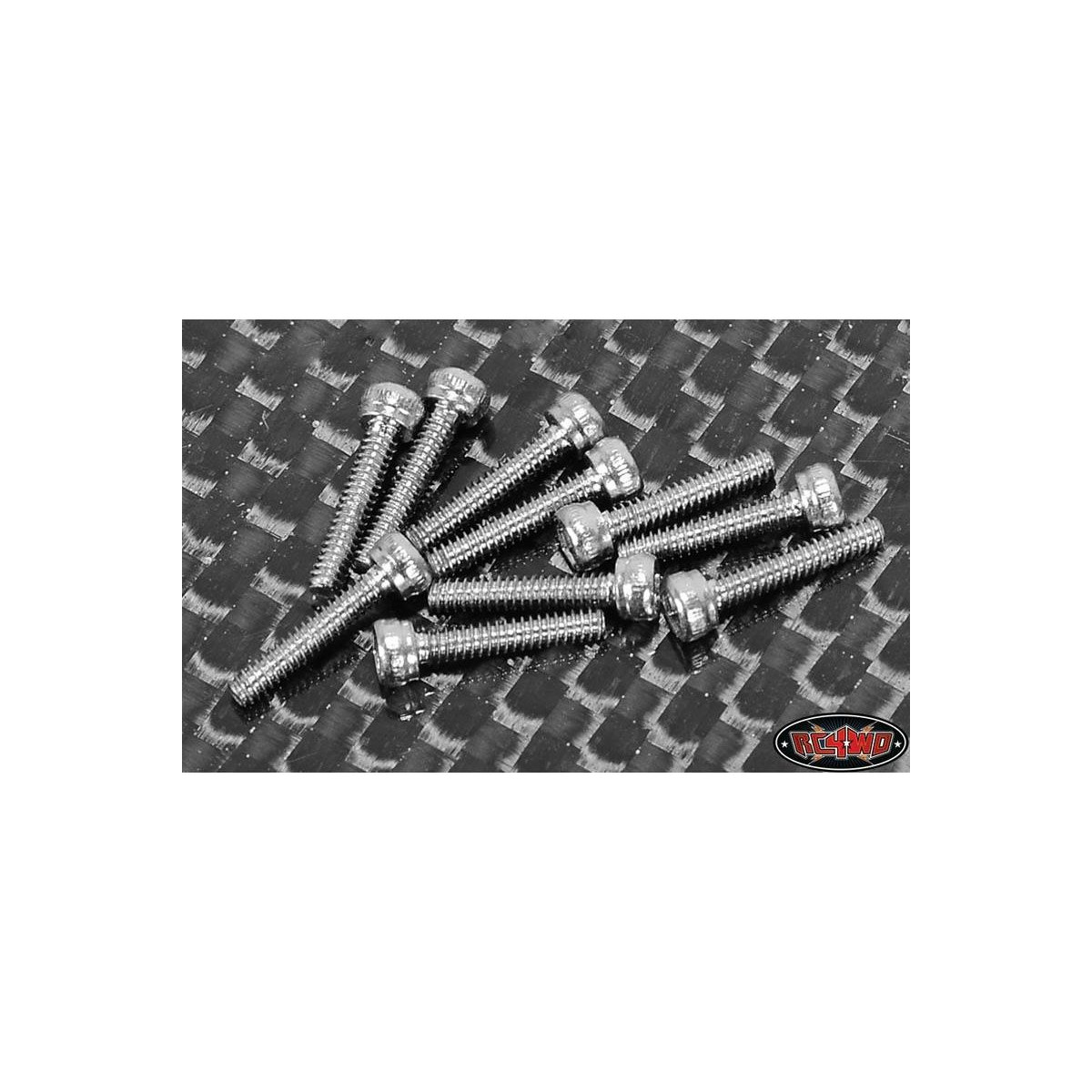 RC4WD RC4ZS0751 Socket Head Cap Screws M1.6 x 8mm (10)