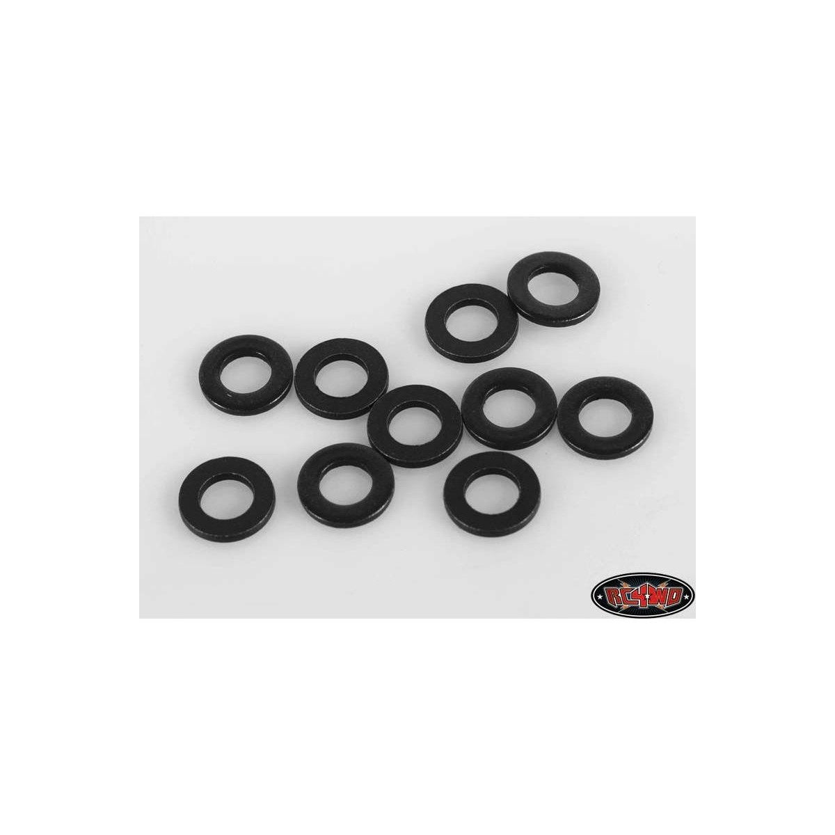 RC4WD RC4ZS0909 M3 Flat Washer (Black)