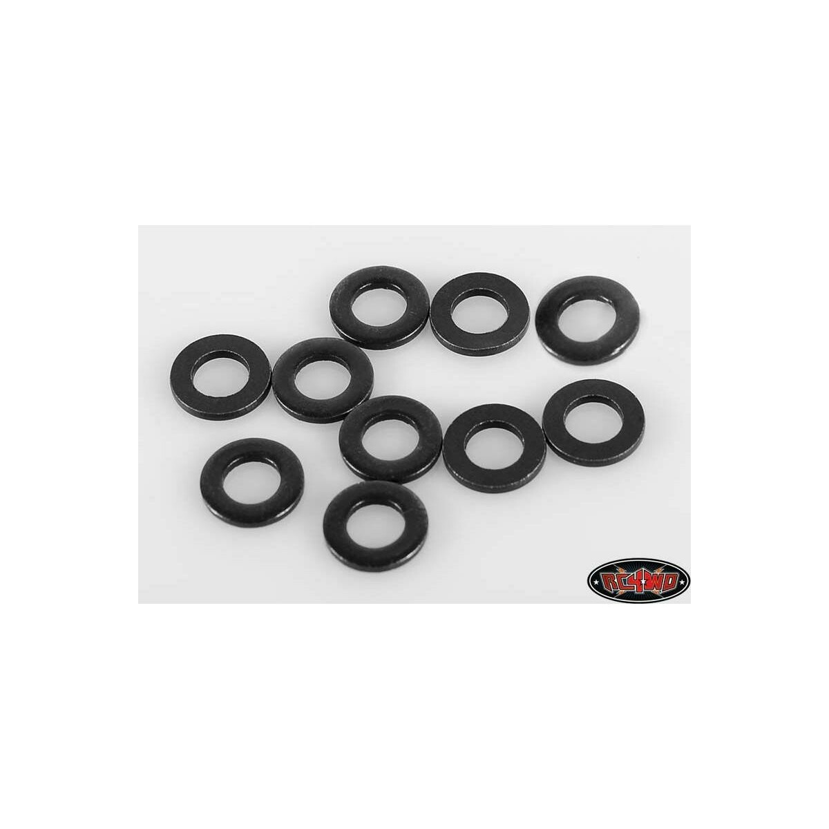 RC4WD RC4ZS0913 M4 Flat Washer (Black)