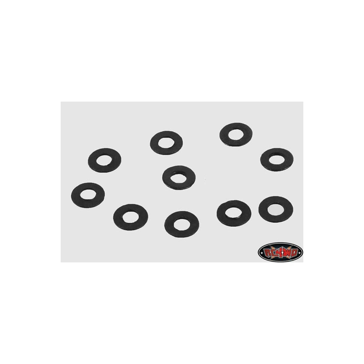 RC4WD RC4ZS0917 M2 Flat Washer (Black)