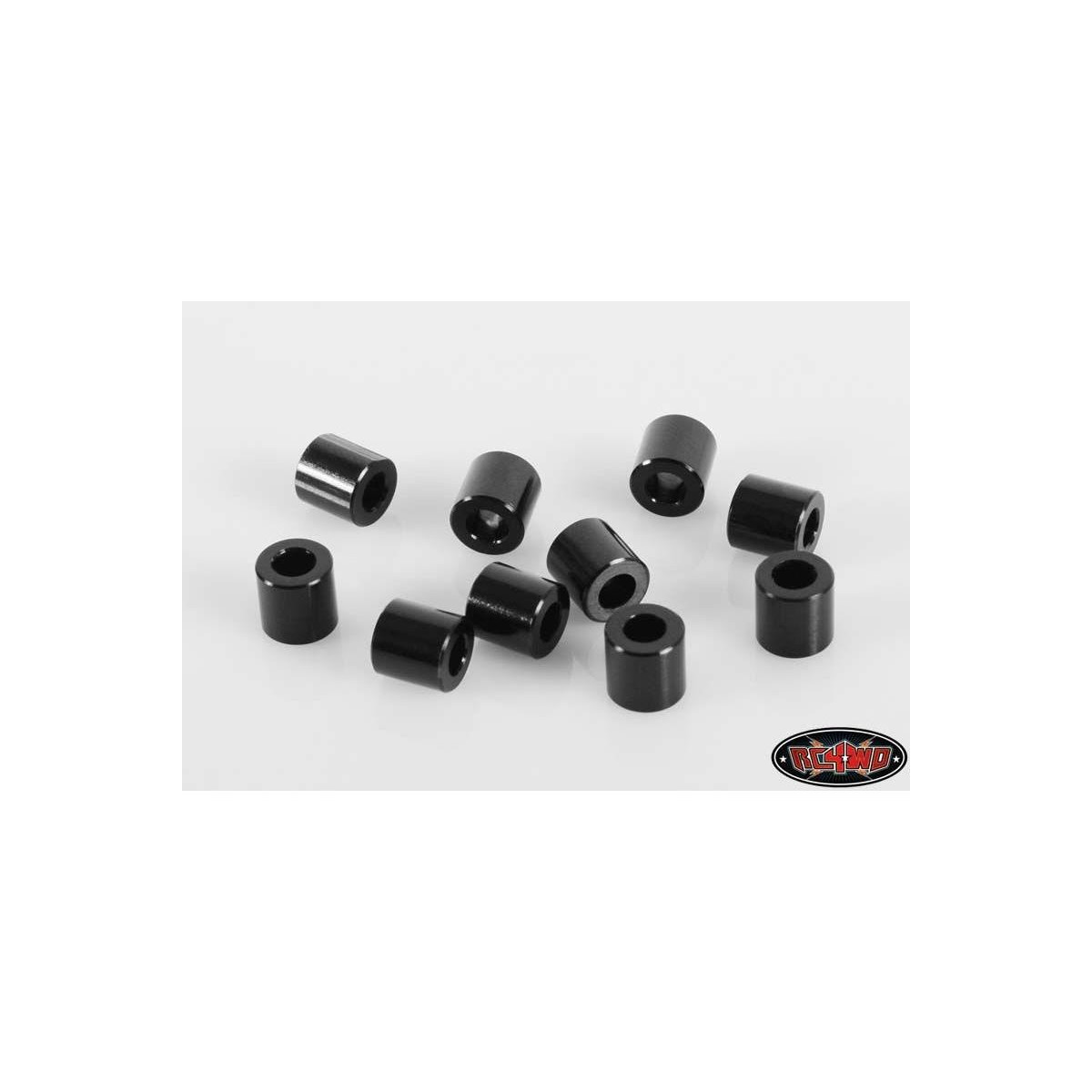 RC4WD RC4ZS0956 6mm Black Spacer with M3 Hole (10)