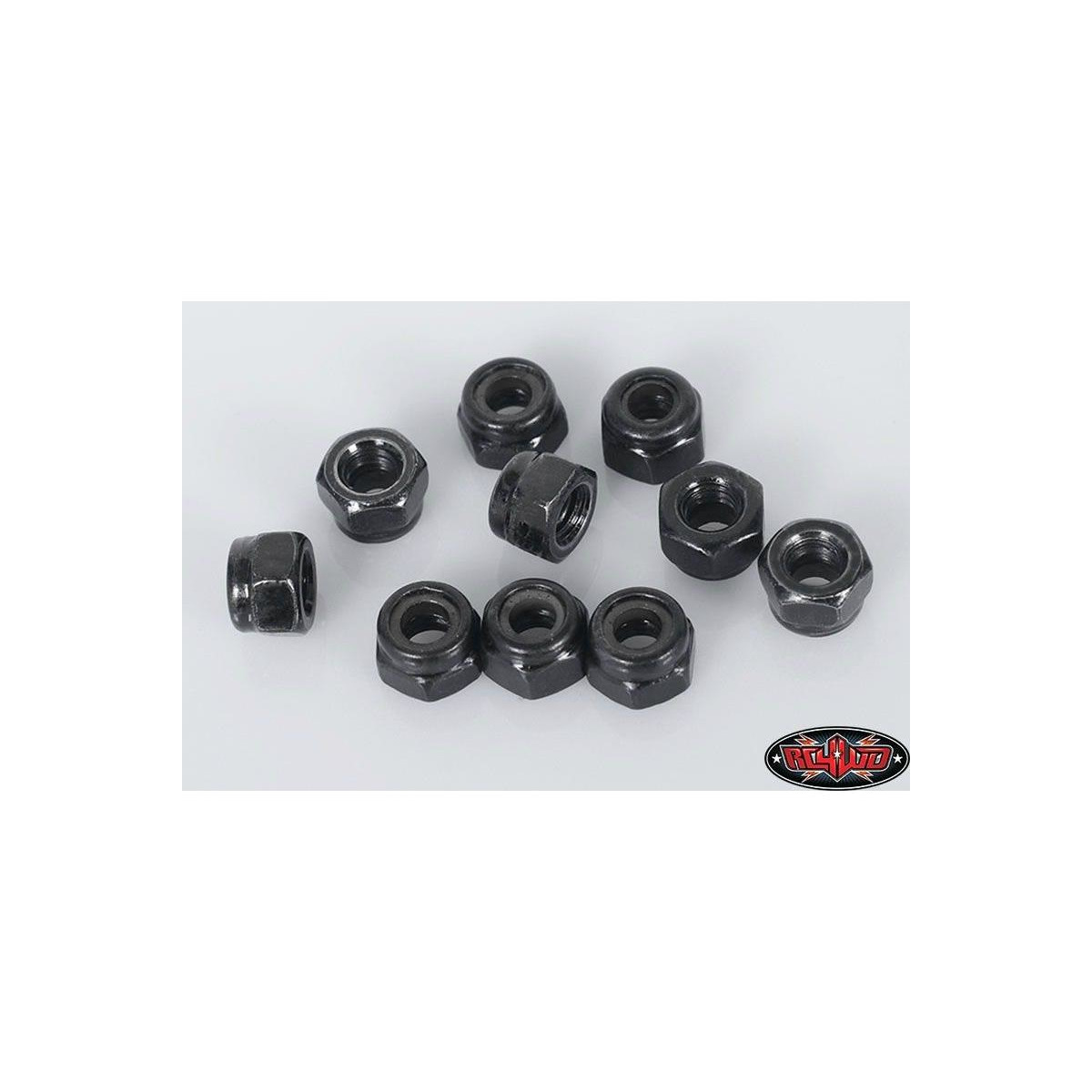 RC4WD RC4ZS1008 Nylock Nuts M4 (Black)