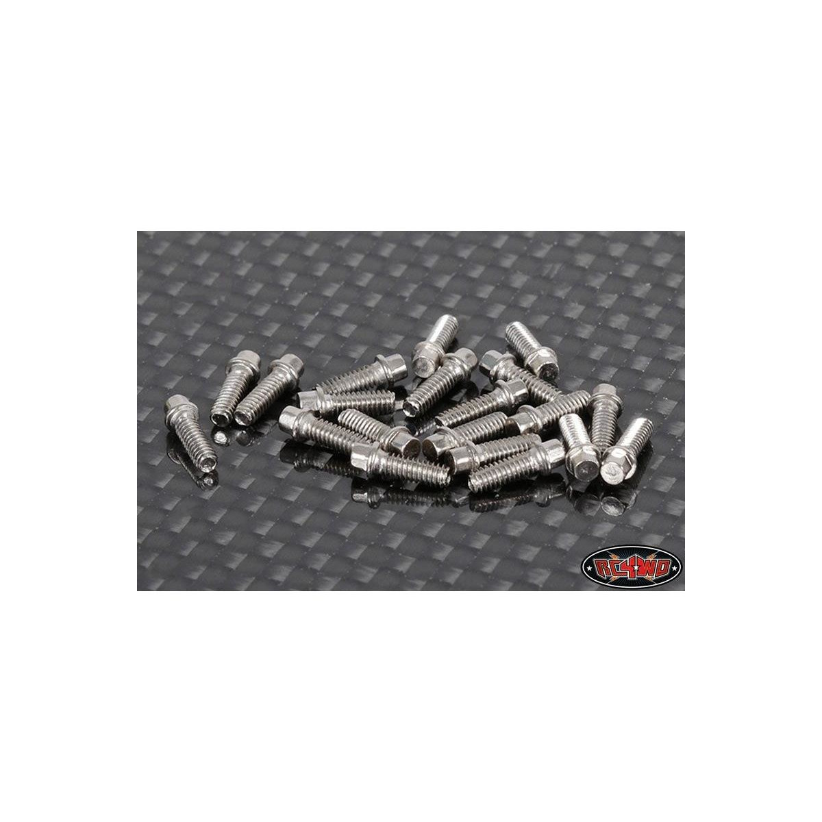 RC4WD RC4ZS1196  Miniature Scale Hex Bolts (M2 x 6mm)...