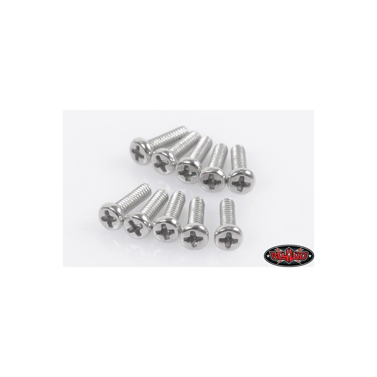 RC4WD RC4ZS1387 Phillips Head Machine Screws M1.6 X 6mm (10)