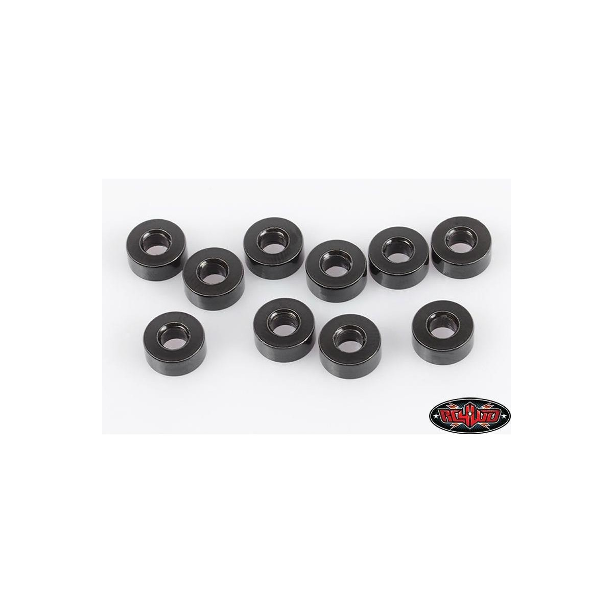 RC4WD RC4ZS1524 3mm Black Spacer with M3.1 Hole (10)