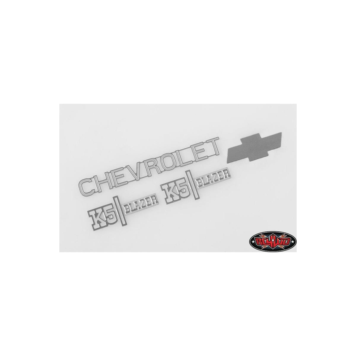 RC4WD RC4ZS1560 Chevrolet Blazer Metal Emblem Set