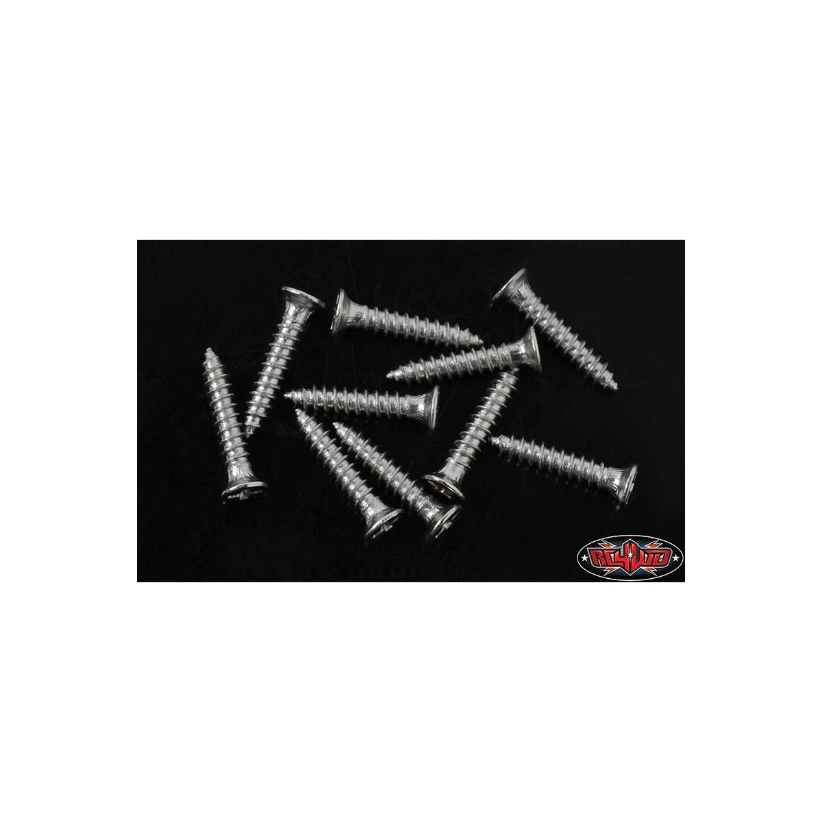 RC4WD RC4ZS1566 Flat Head Self Tapping Screws M1.4 X 8mm...