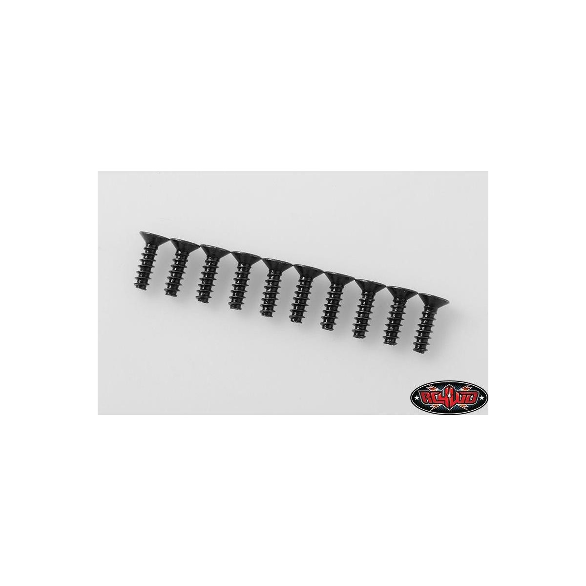 RC4WD RC4ZS1568 Flat Head Self Tapping Screws M3 X 10mm...