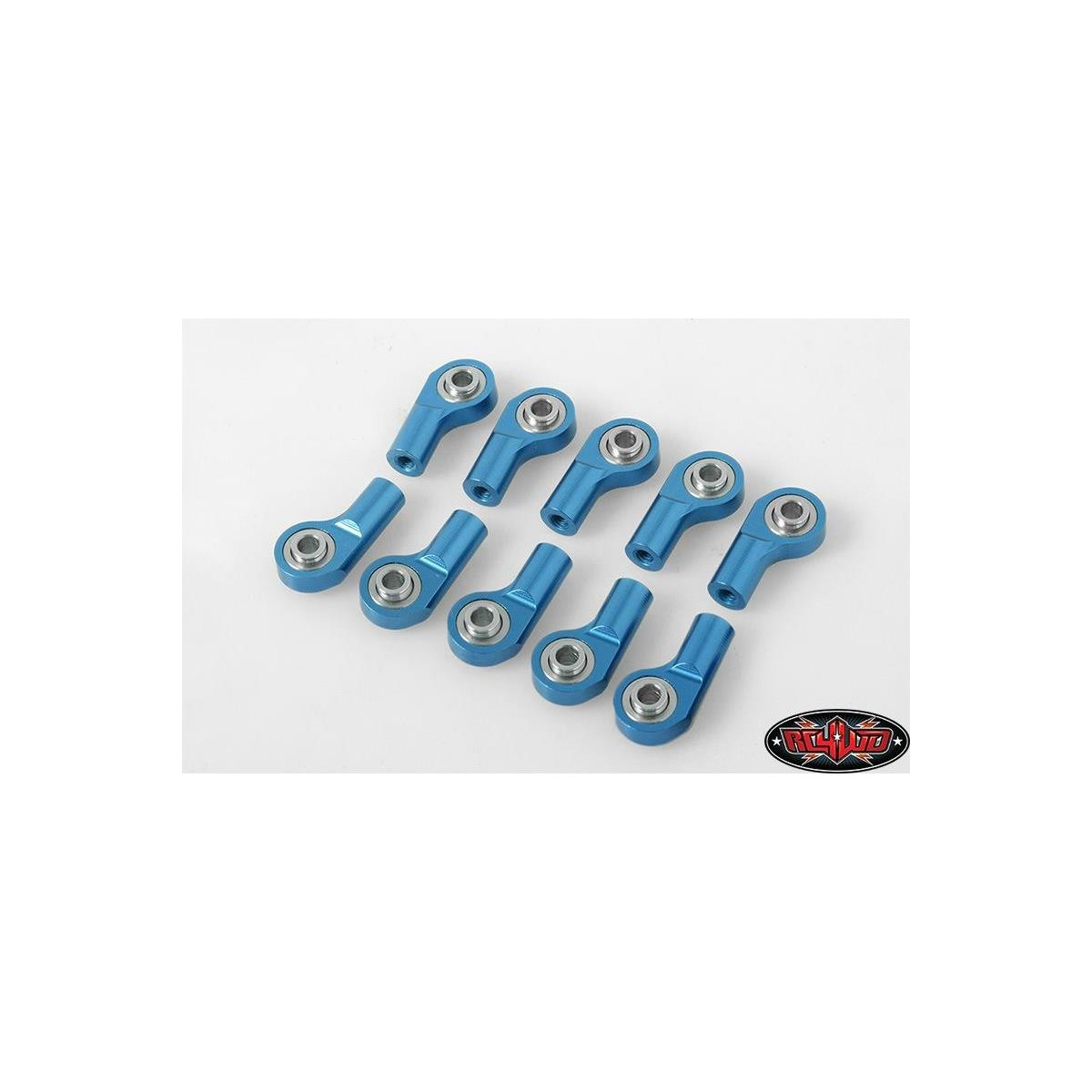 RC4WD RC4ZS1633 M3 Offset Short Aluminum Rod Ends (Blue)...