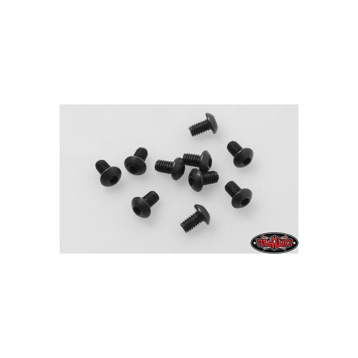 RC4WD RC4ZS1787 Steel Button Head Cap Screws M2.5 x 4mm (10)