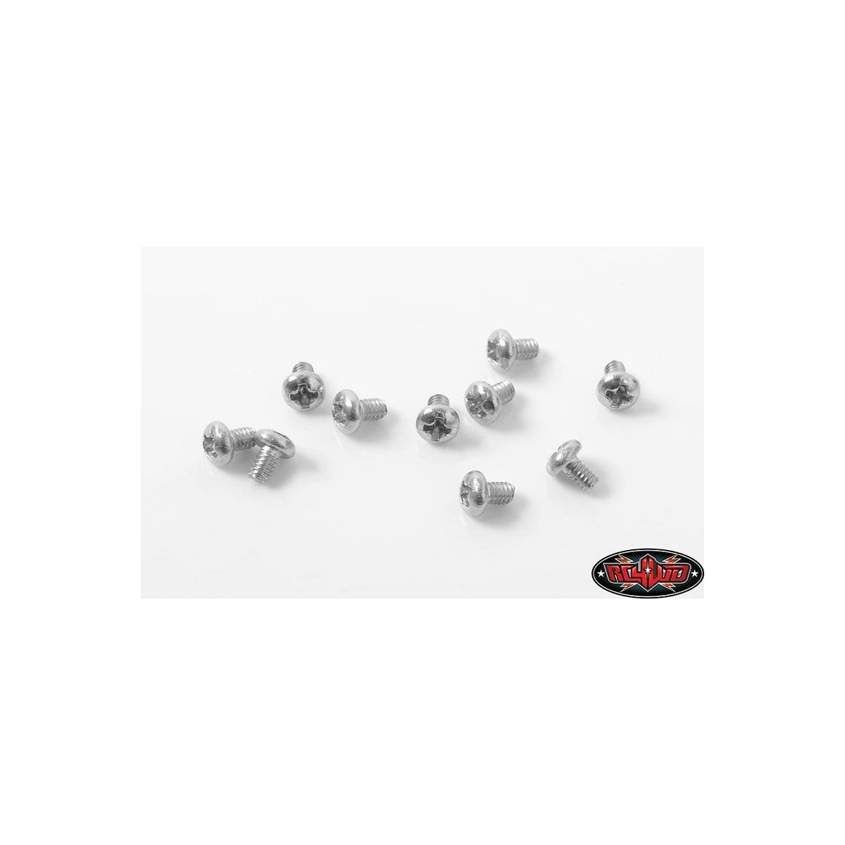 RC4WD RC4ZS1790 Phillips Head Machine Screws M2 x 3mm (10)