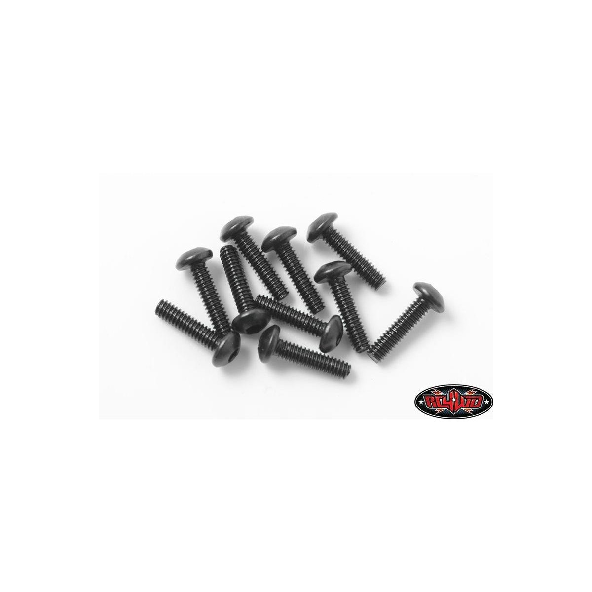 RC4WD RC4ZS1800 Steel Button Head Cap Screws M2 x 8mm (10)