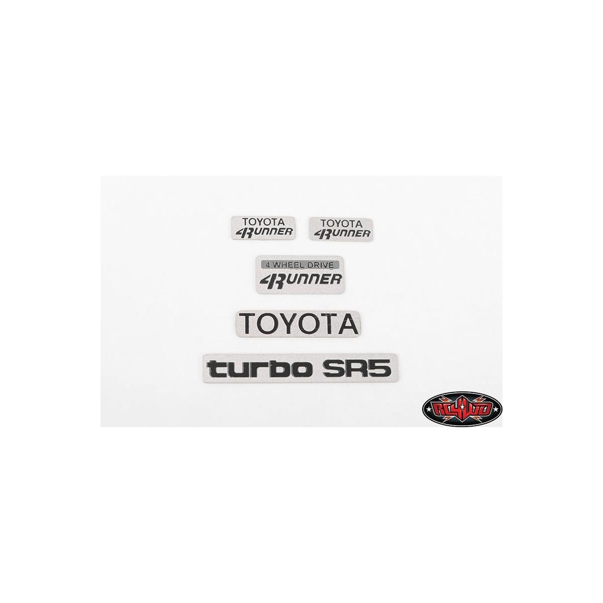 RC4WD RC4ZS1926  1985 Toyota 4Runner Emblem Set