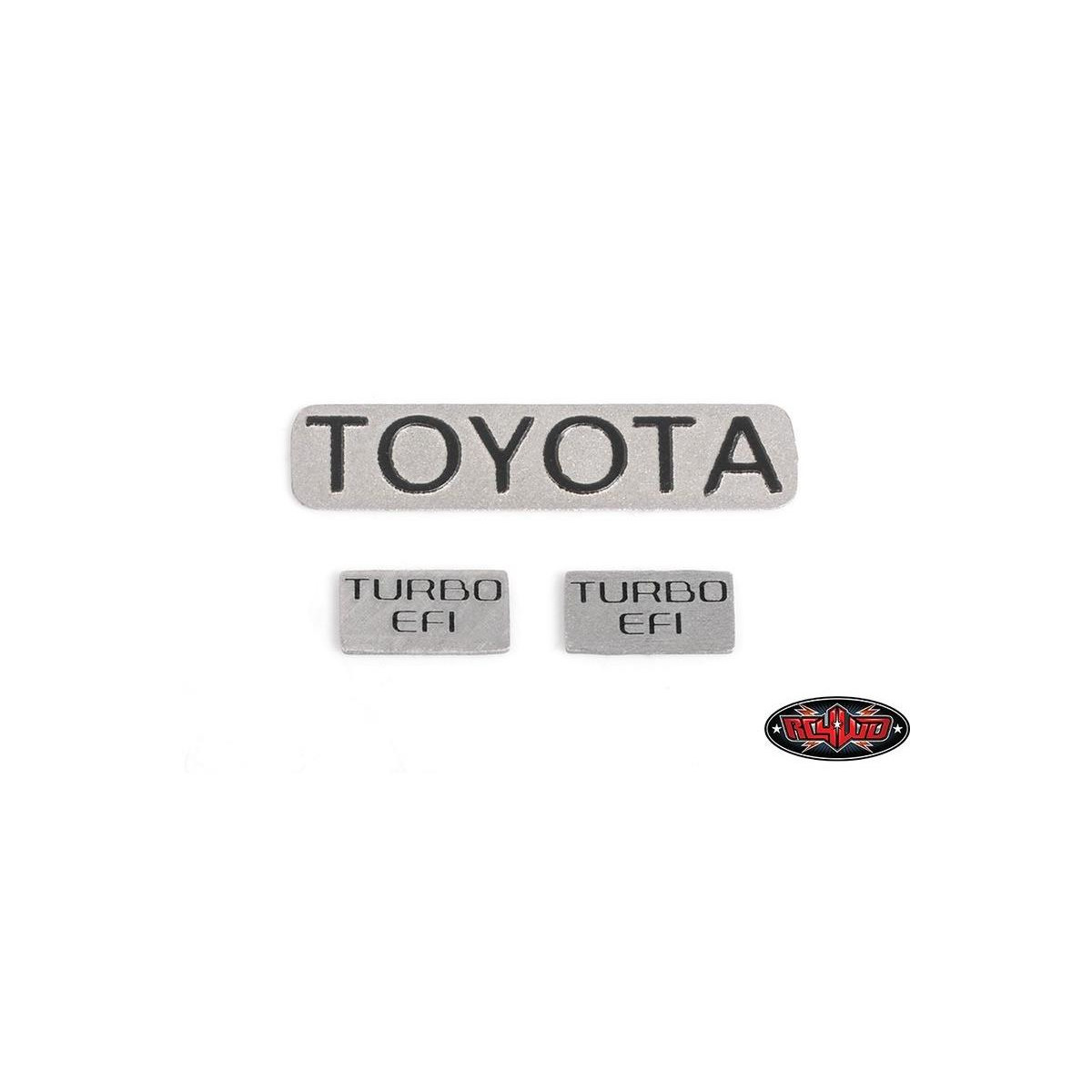 RC4WD RC4ZS2040  1987 Toyota Xtra Cab Metal Emblems