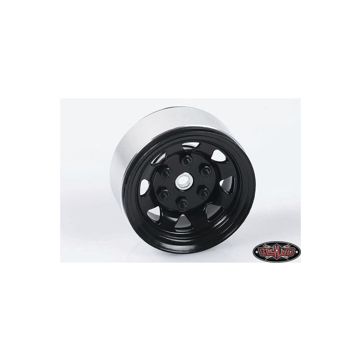 RC4WD RC4ZW0036 Stamped Steel 1.55 Stock Black Beadlock...