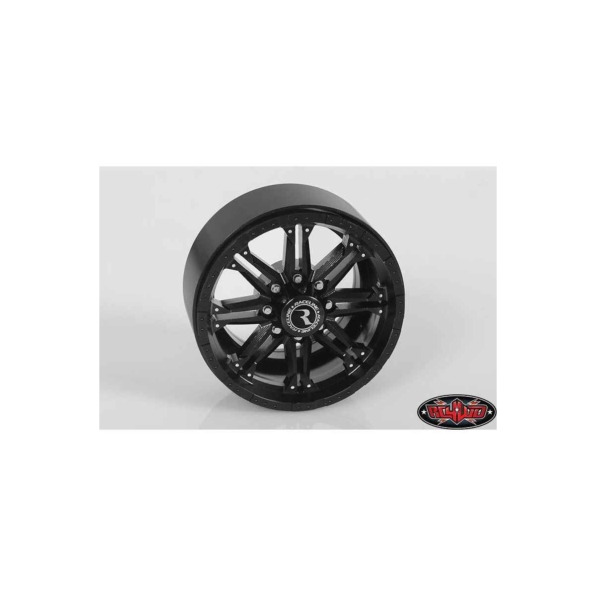 RC4WD RC4ZW0184 Raceline Octane 2.2 Beadlock Wheels (Black)