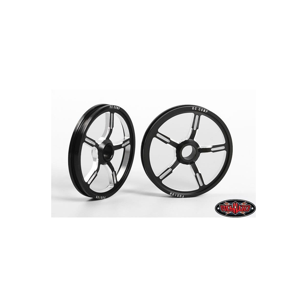 RC4WD RC4ZW0326  RC Components Fusion Drag Race Front Wheels