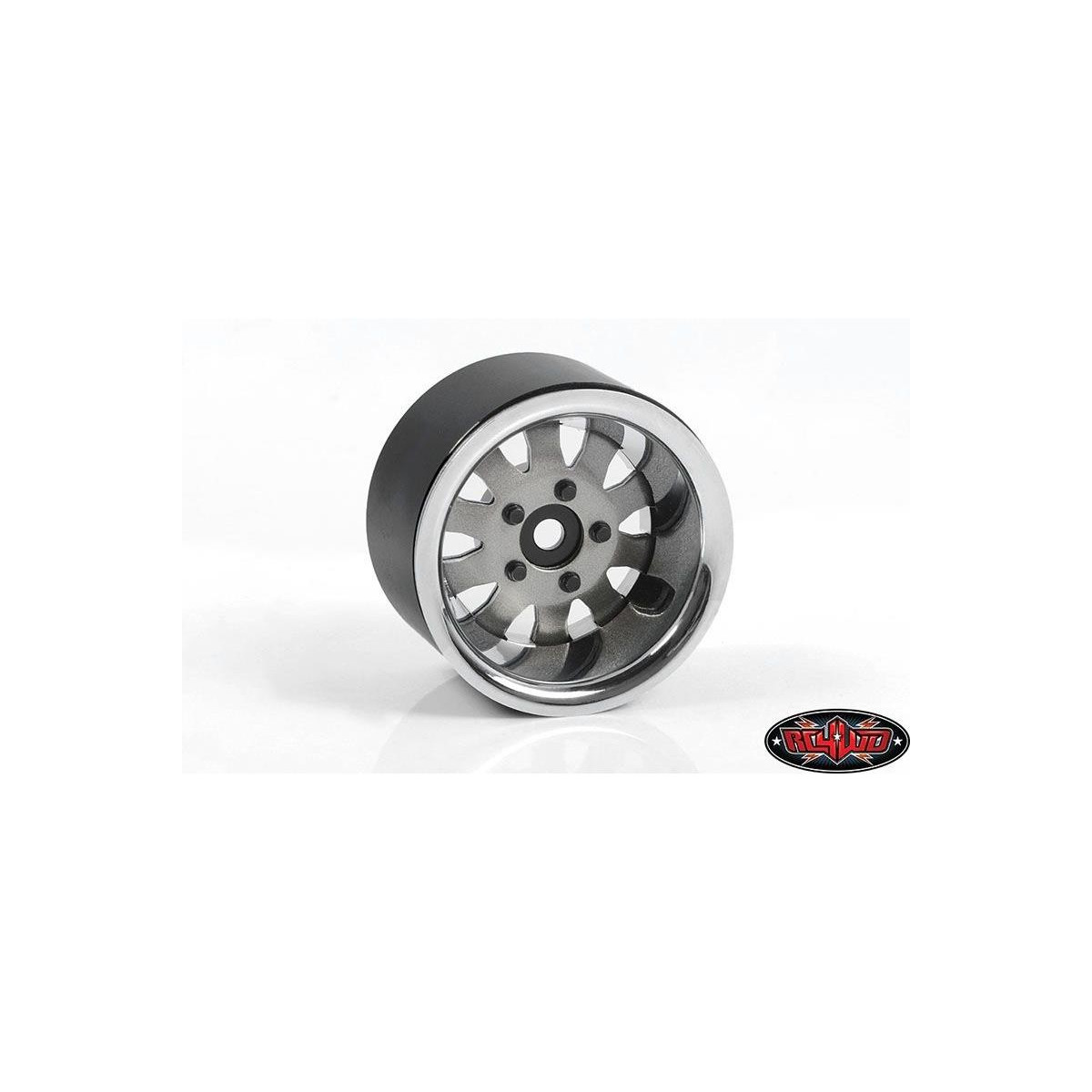 RC4WD RC4ZW0327 1.9 5 Lug Steel Wheels w/Beauty Ring...