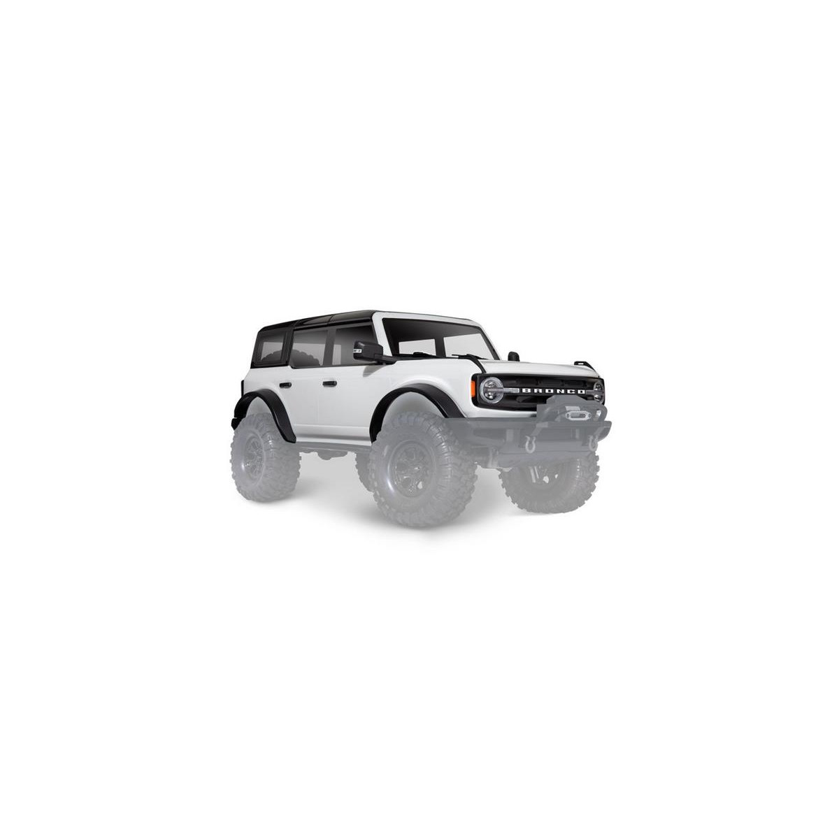 Traxxas TRX9211L Karo 2021 Ford Bronco Oxford weiß...