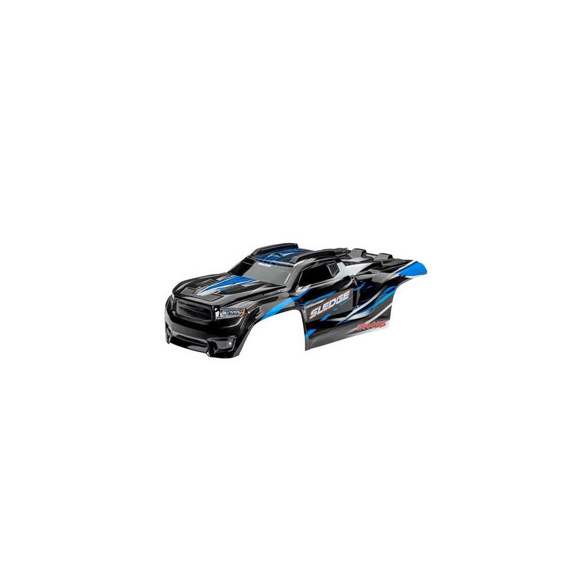 Traxxas TRX9511A Karo SledgeT blau / mit Aufkleberbogen...