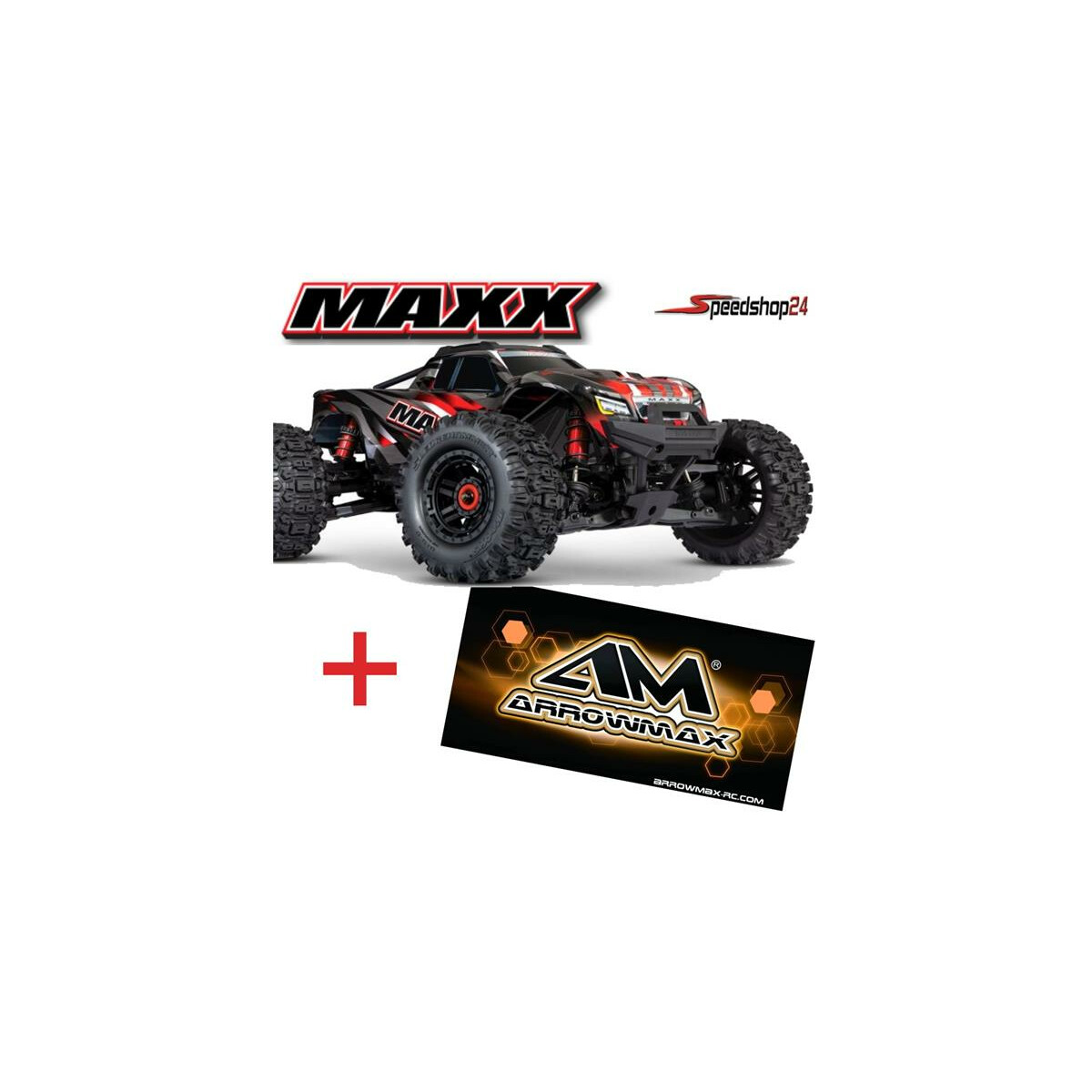 Traxxas MAXX Wide 1:10 RTR TSM SR VXL4S Regler o...