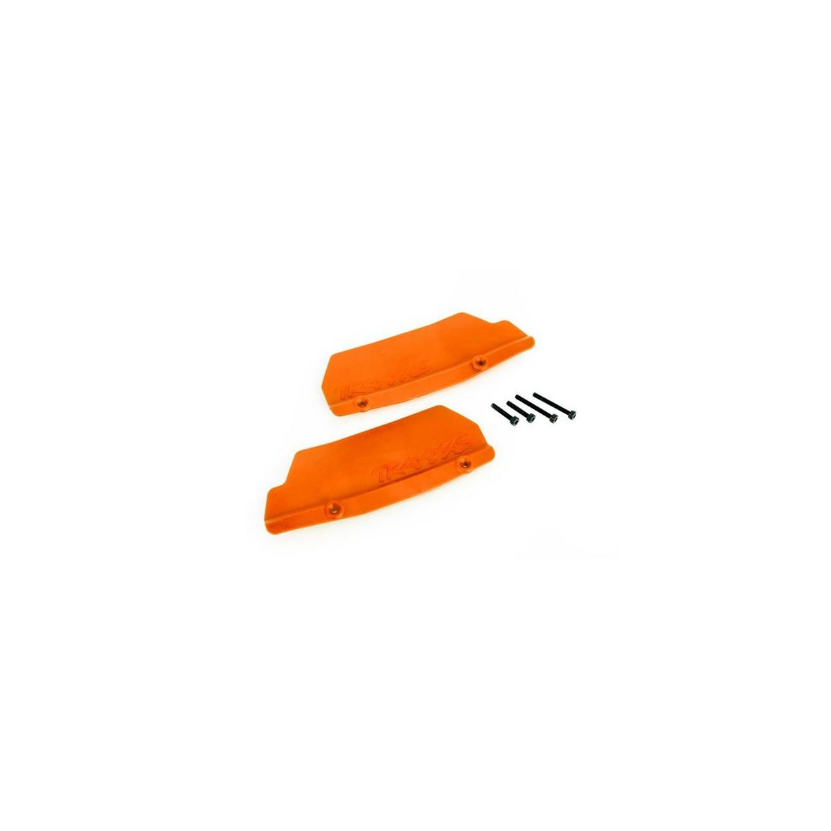 Traxxas TRX9519T Mud-Guards orange l/r + Schrauben