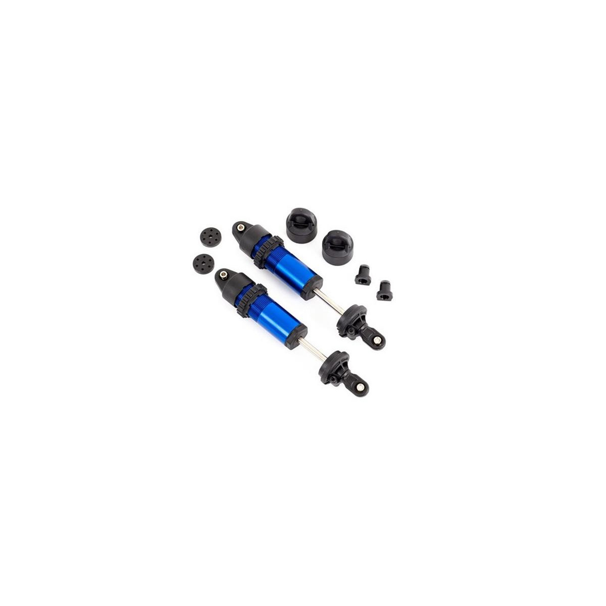 Traxxas TRX9660 Dämpfer GT-Maxx® Alu kurz blau...