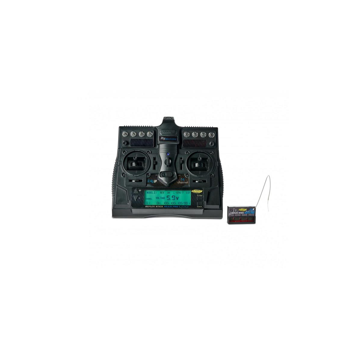 Carson 501004 FS Reflex Stick Multi Pro LCD 2.4G 14 Kanal