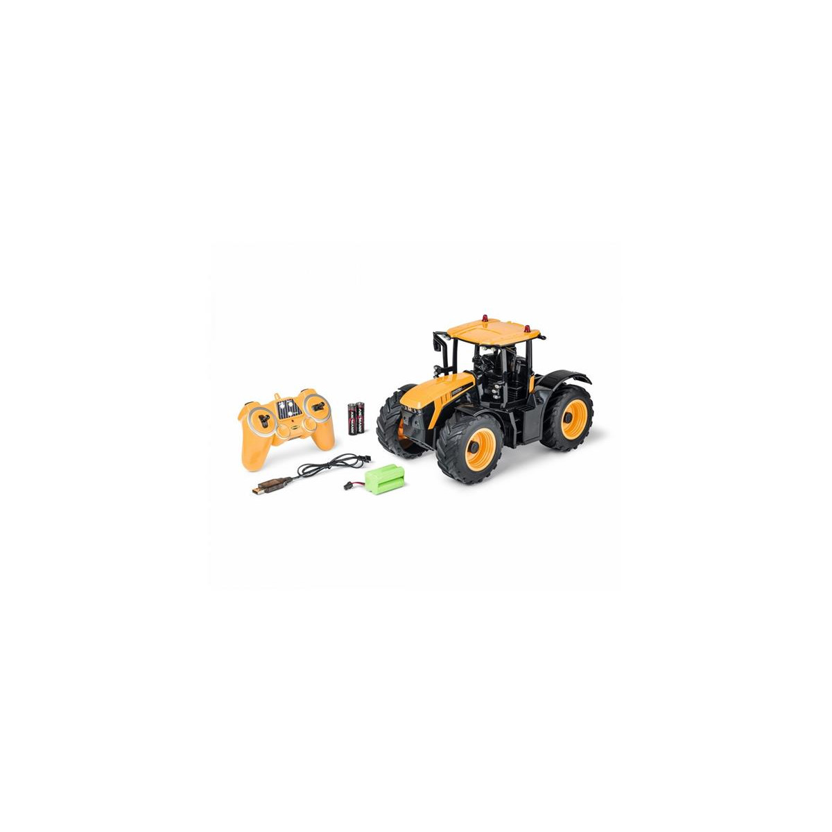 Carson 500907653 1:16 RC Traktor JCB 2.4 100% RTR