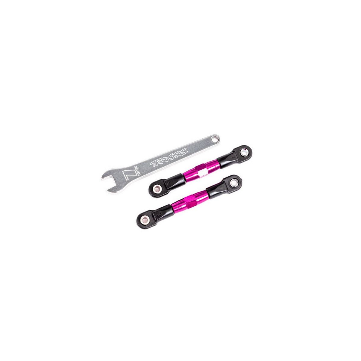 Traxxas TRX2443P Sturz-Spurstange hi Alurohr pink eloxiert