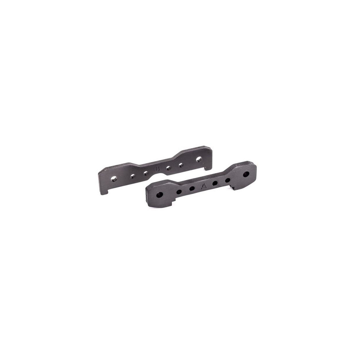 Traxxas TRX9527A Tie-Bars vorn 6061-T6 Alu dunkel-Titan...