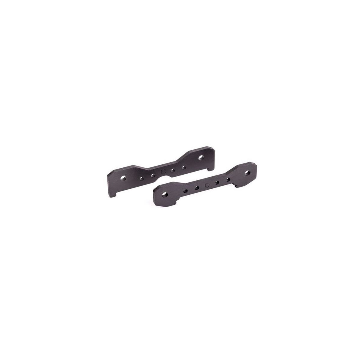 Traxxas TRX9528A Tie-Bars hinten 6061-T6 Alu dunkel-Titan...