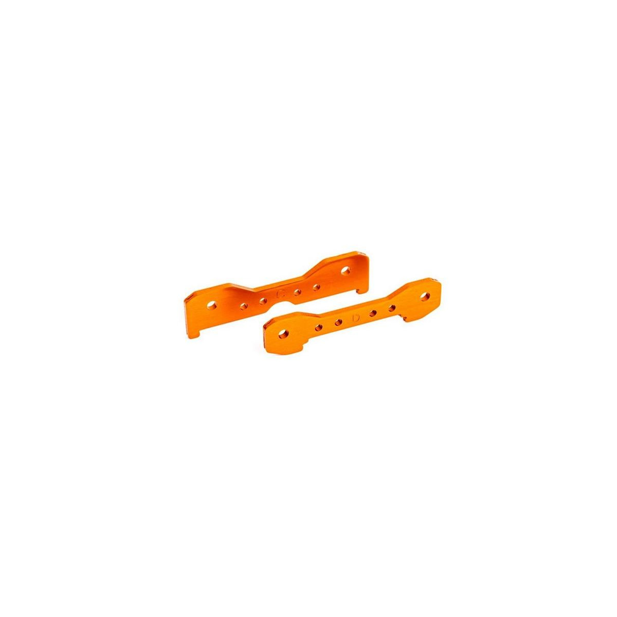 Traxxas TRX9528T Tie-Bars hinten 6061-T6 Alu orange eloxiert