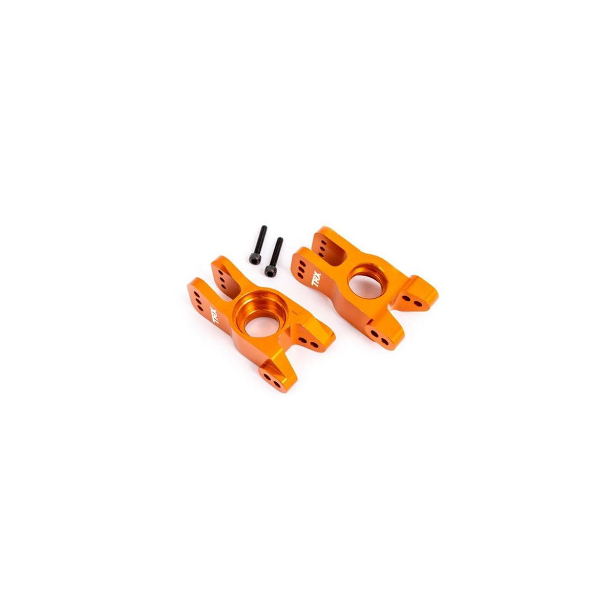 Traxxas TRX9552T Radträger Alu l/r hi orange eloxiert