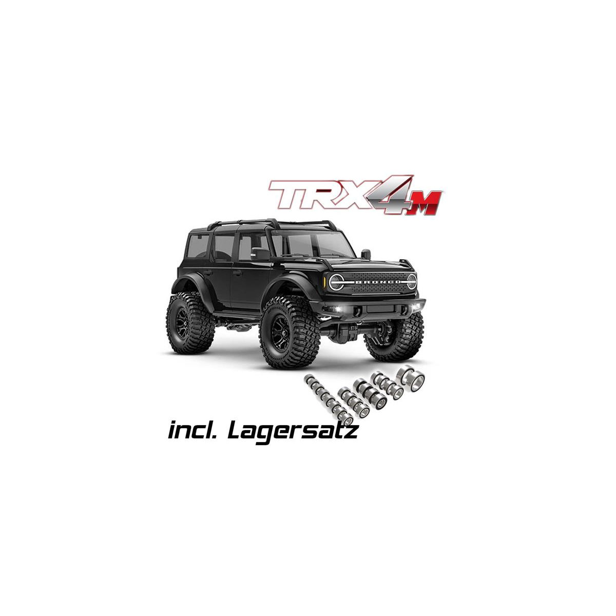 Traxxas TRX97074-1 TRX-4m Ford Bronco 4x4 schwarz RTR...