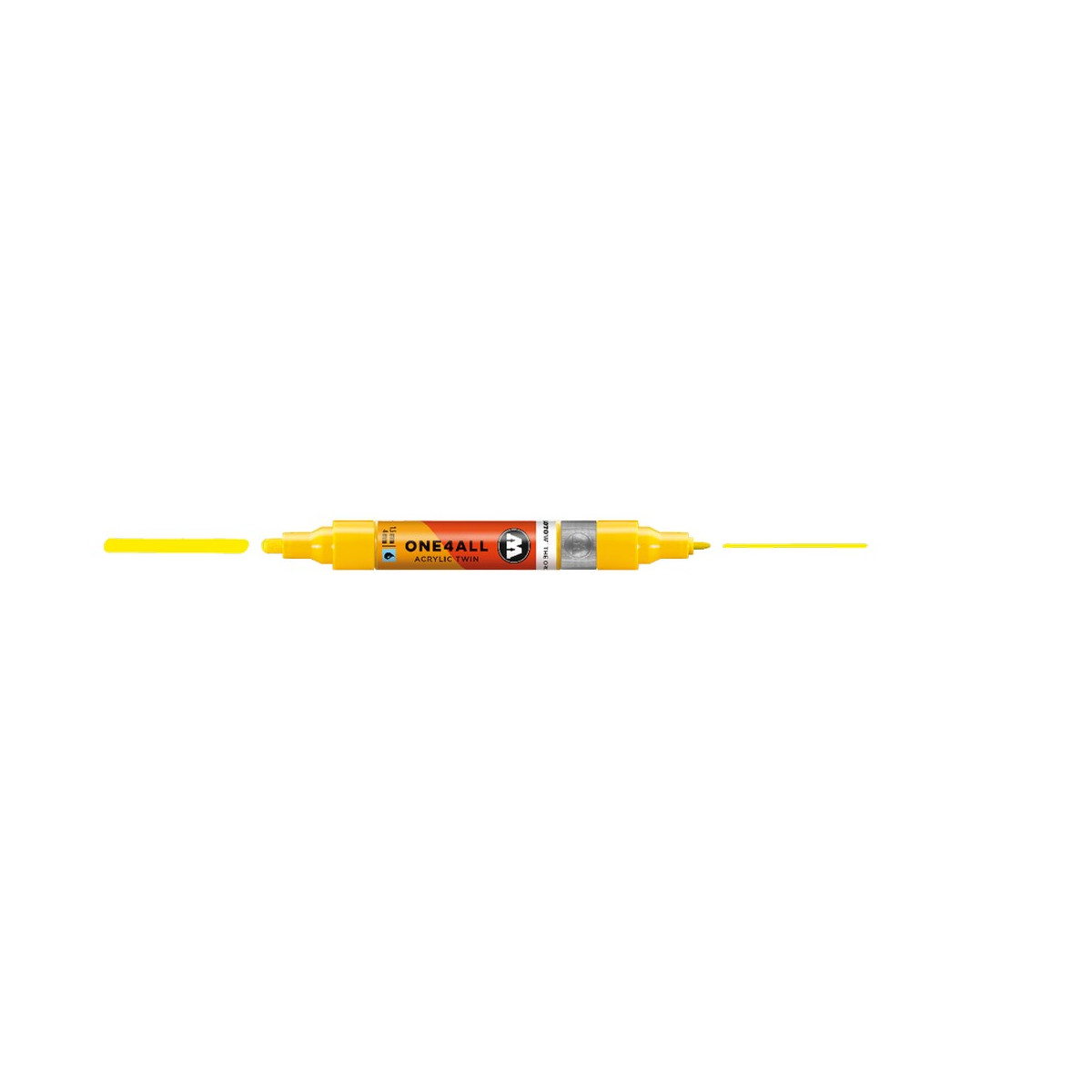 Acrylmarker One4All Twin 1,5mm/4mm #006 zinkgelb