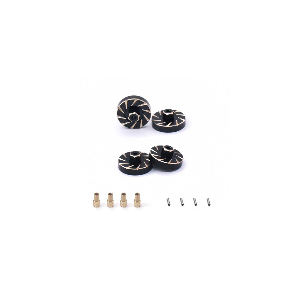 Messing Wheel Hex Counterweight 4pcs/set für Traxxas...