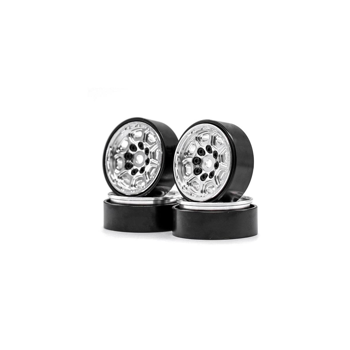 TSP-Racing CNC Beadlock Wheels für TRX-4M 1/18 Car...