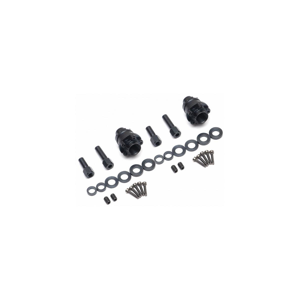 Boom Racing Adjustable Dually Adapter for 5-Lug Beadlock...