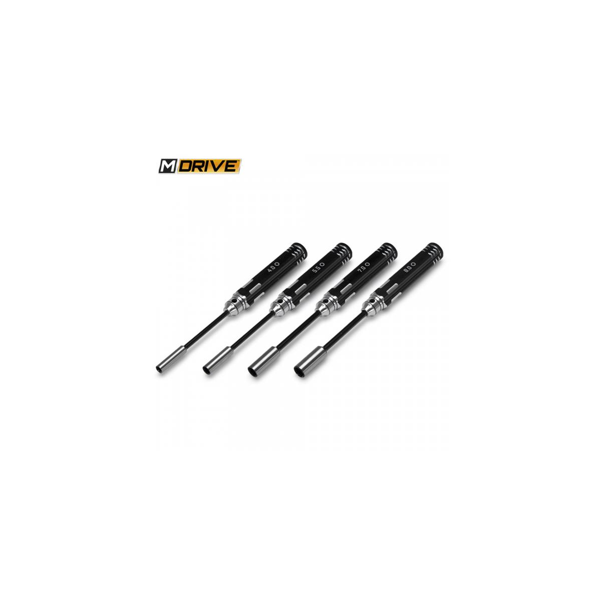 M-DRIVE Nut Wrench Hex Tool Set 4, 5.5, 7  8mm MD30000