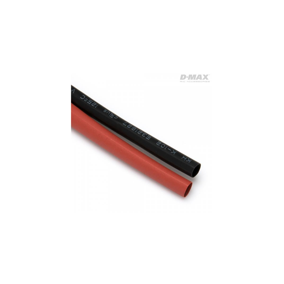 DYNOMAX Heat Shrink Tube Red  Black D5/W7.5mm x 1m B9204