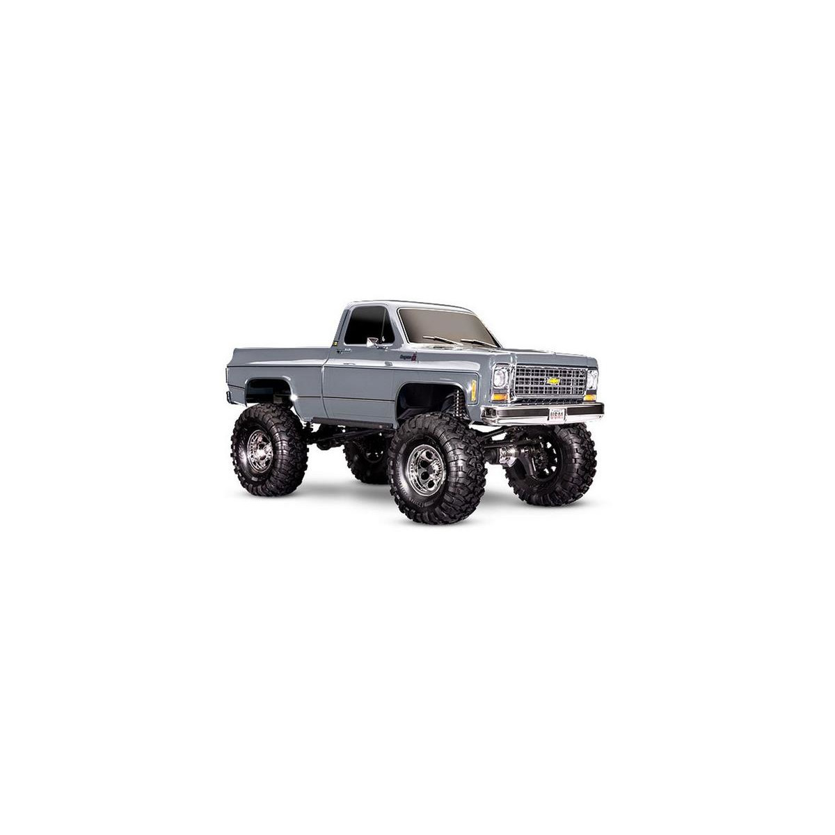 Traxxas TRX-4 Chevy K10 High-Trail Silber RTR o. Akku /...