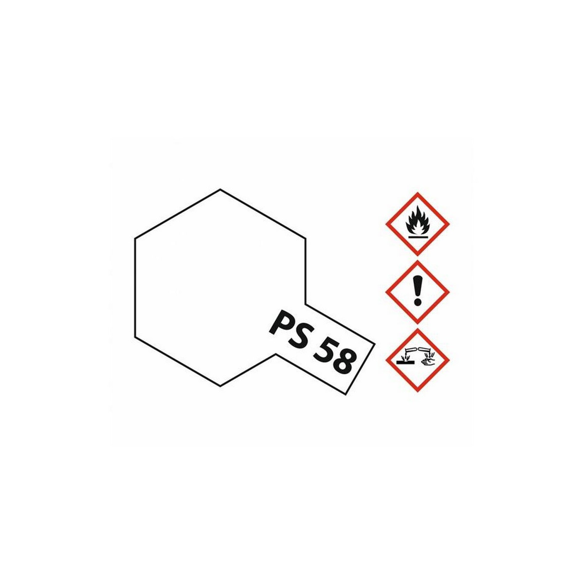 Tamiya 86057 PS-57 Perleffekt Weiss Polyc. 100ml 300086057