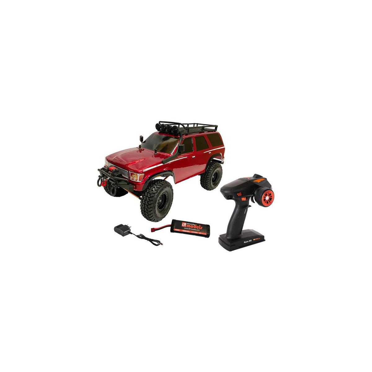 DF-4S Crawler METALLIC RED 313mm - 2023 1:10 RTR | No.3187