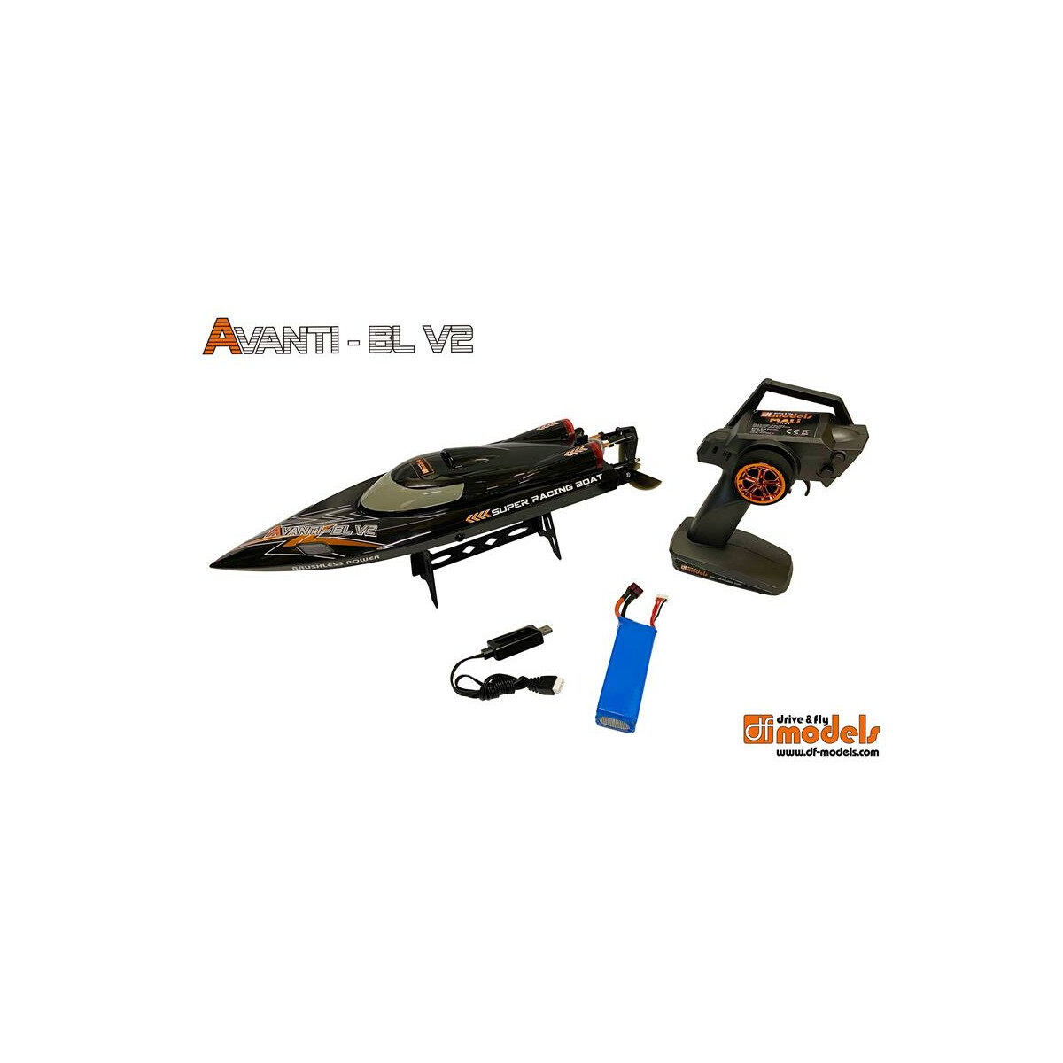 DF-Models AVANTI BL V2 Boot brushless RTR 3630