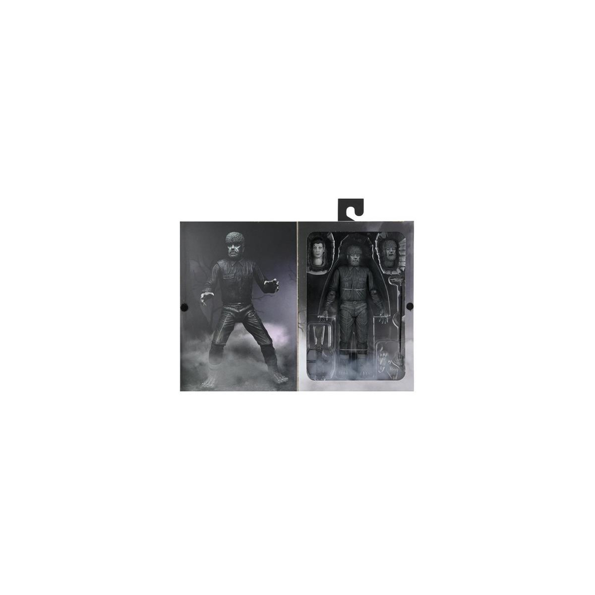 NECA Universal Monsters: Ultimate Wolf Man Black and...